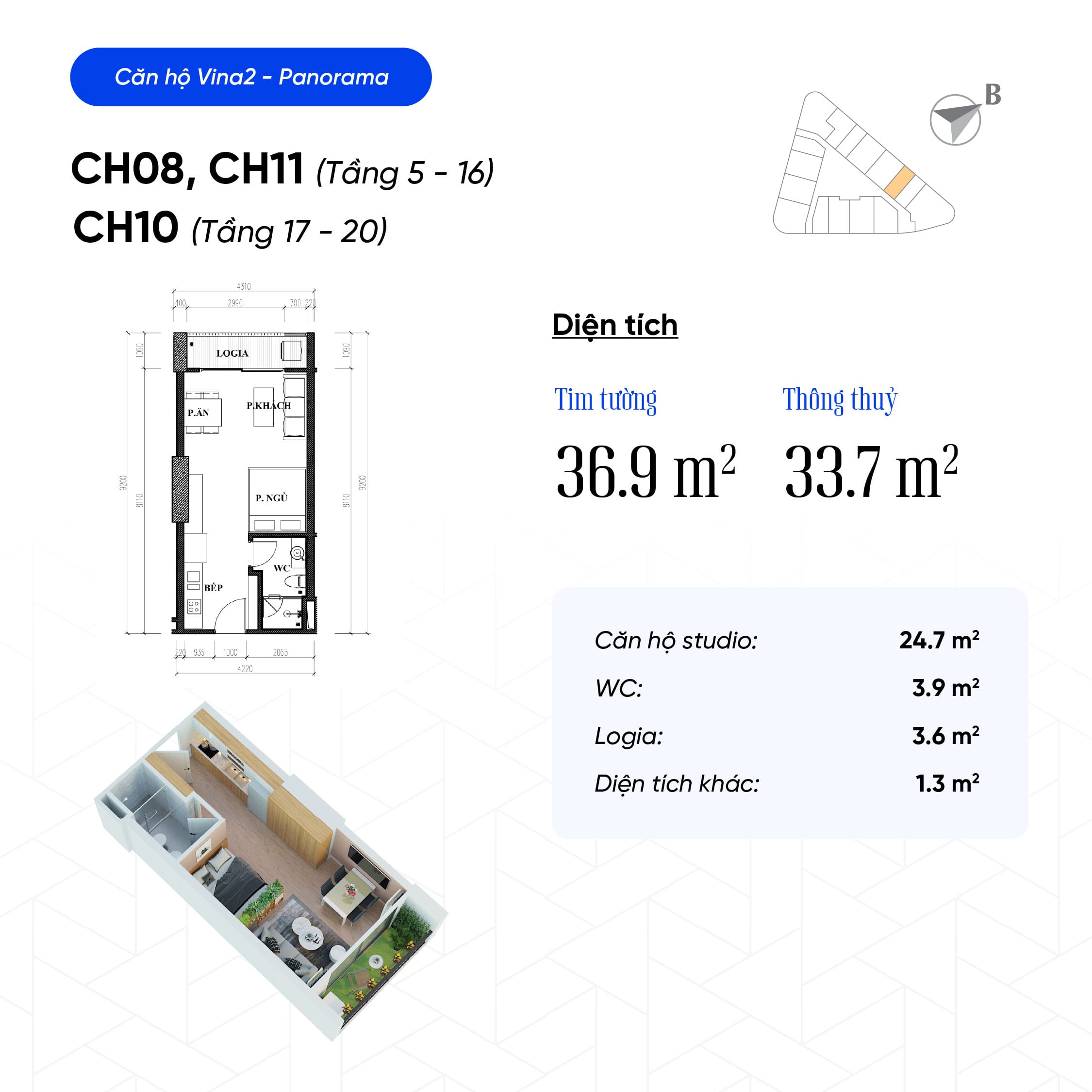 Mat Bang Can Ho Vina2 Panorama Quy Nhon 08
