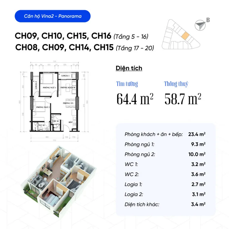 Mat Bang Can Ho Vina2 Panorama Quy Nhon 09