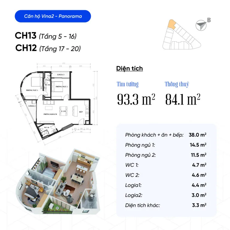 Mat Bang Can Ho Vina2 Panorama Quy Nhon 10