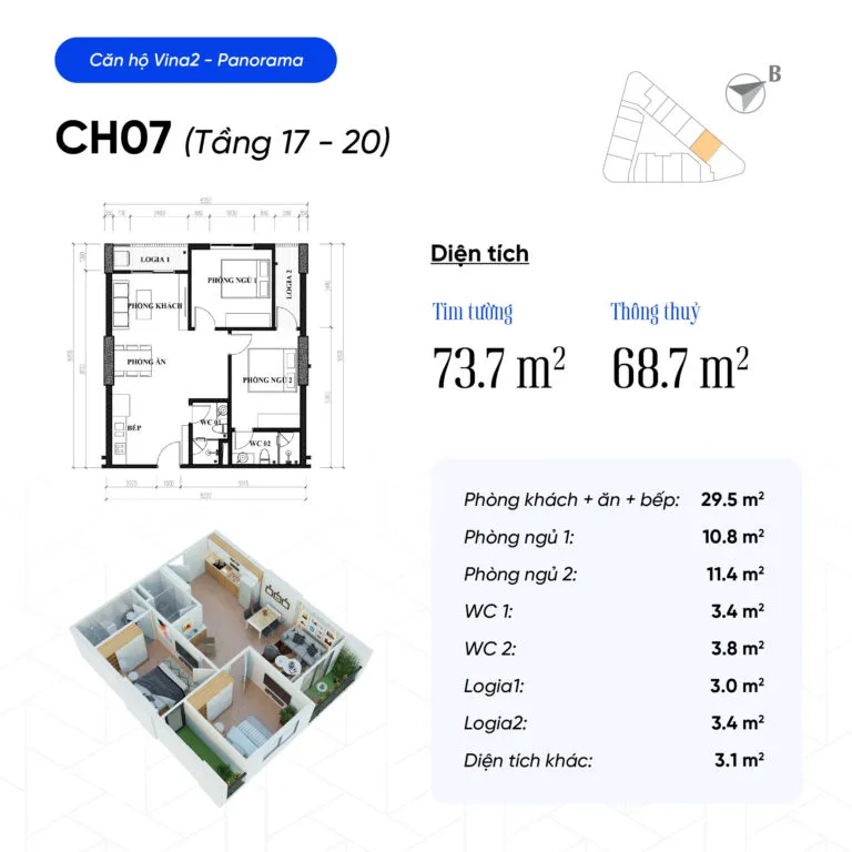 Mat Bang Can Ho Vina2 Panorama Quy Nhon 13
