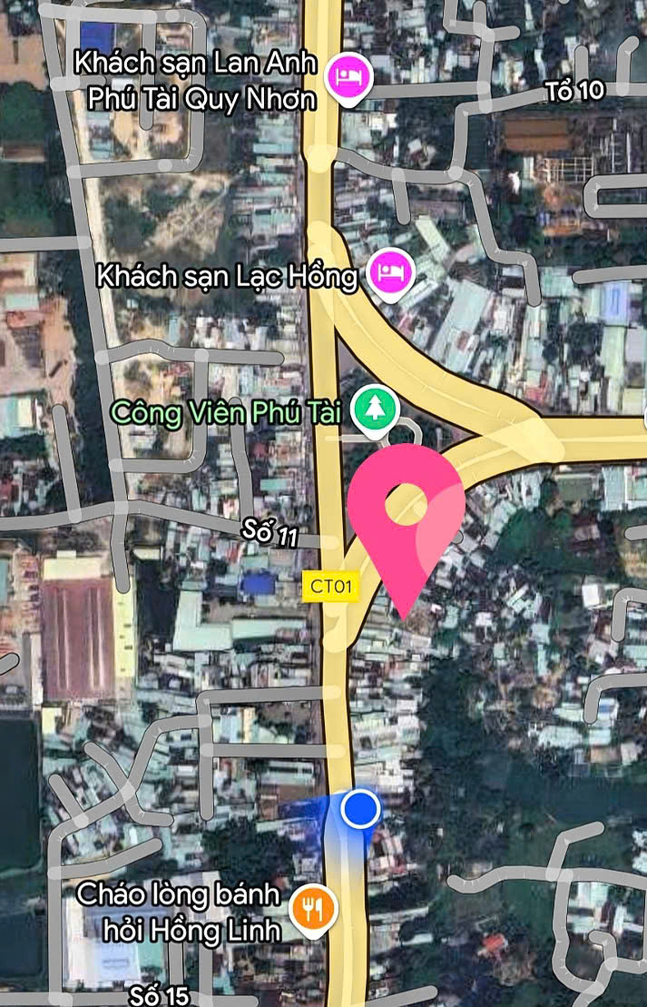 BÁN LÔ ĐẤT GẦN 700M2 MẶT TIỀN LẠC LONG QUÂN, NGÃ BA CÔNG VIÊN PHÚ TÀI QUY NHƠN 3 z6763886546760 427b12254e5afeaec53b488472215a93